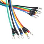 11 Piece Latex Exercise Band Pull Rope Exercise Set - Image 2