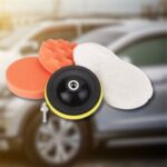 6 Piece 12.5 cm Large Size Car Polishing Set - Image 5