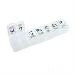 Weekly Daily Medicine Storage Box 7 Day Medicine Storage Container - Image 2