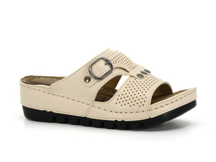 Apella Zenne 456-37 Sultan Bag Casual Slippers Beige - Image 2