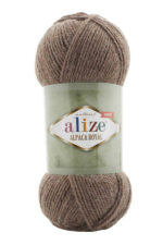 Alize Alpaca Royal New 688 Dark Mink - Image 2
