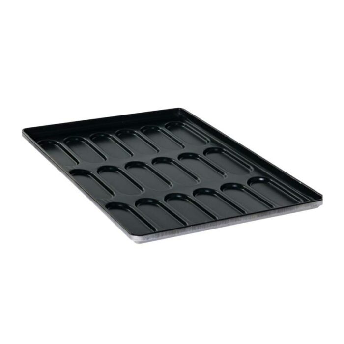 Almetal Coated Aluminum Sandwich Bread Pan, 30 Compartments, 75x104 Cm - Image 1