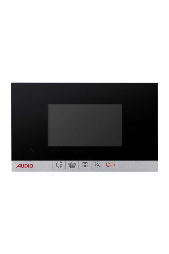 Audio 001181b 4.3 Inch Black Bus Plus Video Doorphone - Image 1
