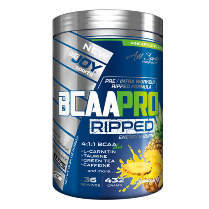 Bigjoy Sports Bcaa Pro 4.1.1 Ripped Pineapple 432 G - Image 1
