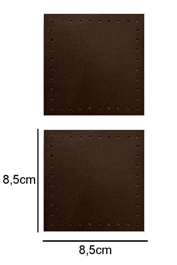 canta-kenar-aksesuari-kare-850x850-cm-2-li-kahverengi-30389-53-B Bag Side Accessory Square 8.50x8.50 Cm 2 Pack Brown - Image 2