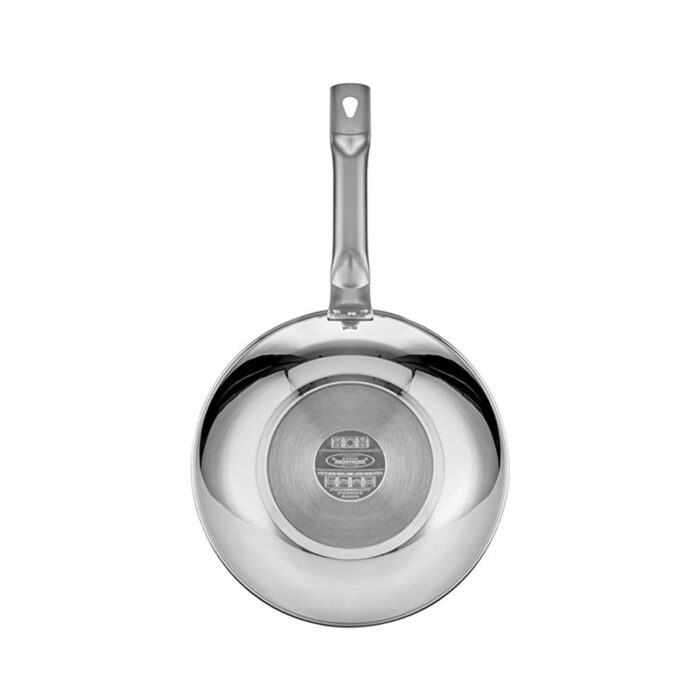 Altınbasak Induction Steel Wok Pan, 28 Cm, Silver Handle - Image 4