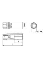 Ceta Form C17-r21 3/8 Inch 21mm Seal Spark Plug Socket - Image 2