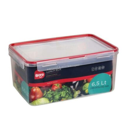 Bora Plastik Click, Rectangular, 6.5 L