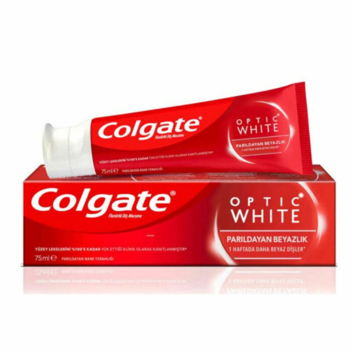 Colgate Optic White Shining Whiteness Toothpaste 75 Ml - Image 1