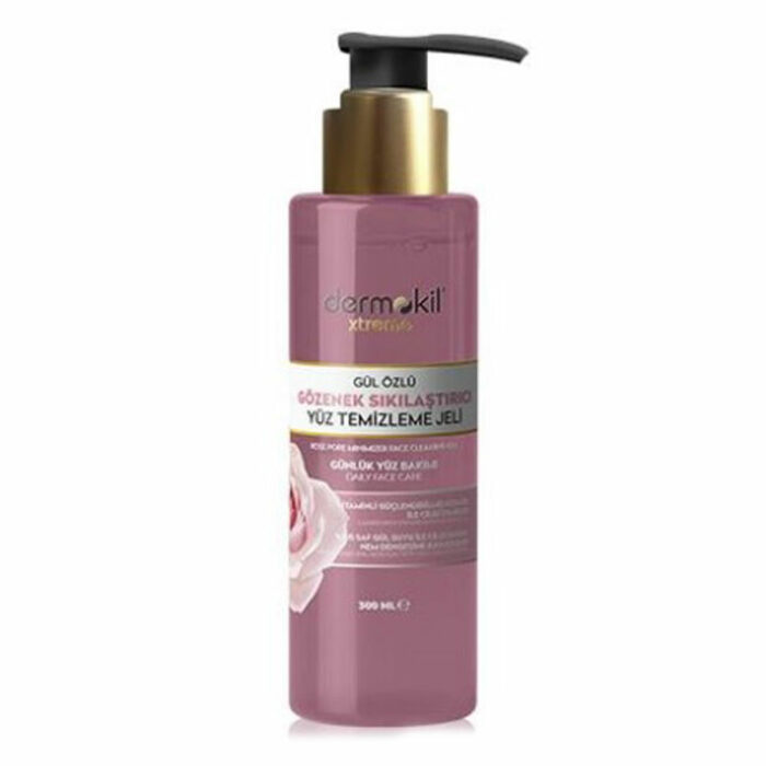 Dermokil Xtreme Rose Extract Pore Firming Facial Cleansing Gel 300 Ml - Image 1
