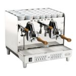 Elektra Sixties Fully Automatic Espresso Coffee Machine, 2 Groups, Inox