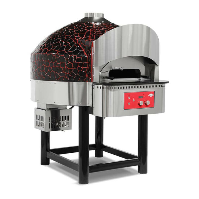 Empero Rotary Base Pizza Oven, 30 Cm 6 Pizza Capacity, Lpg - Image 1