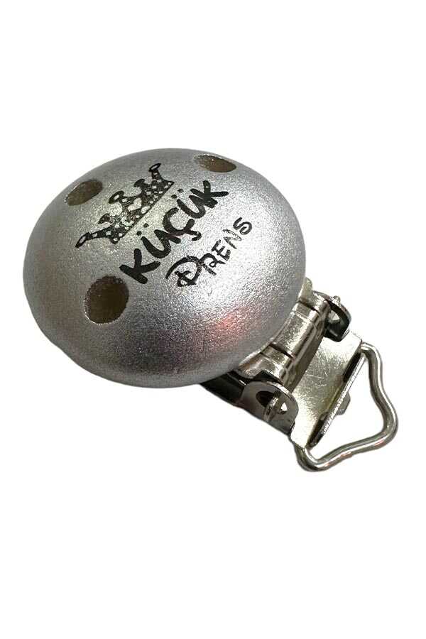 emzik-klipsi-ahsap-baskili-gumus-30881-54-B Pacifier Clip Wooden Printed Silver - Image 2
