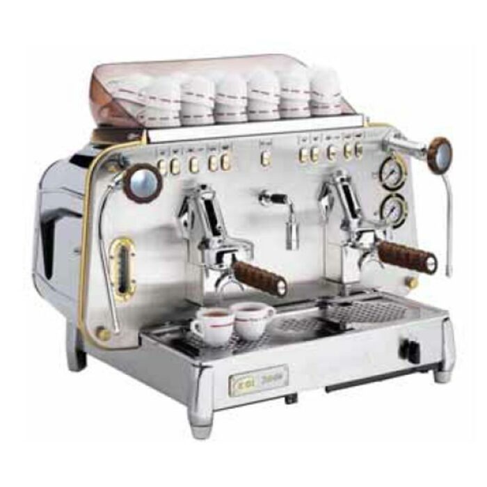 Faema E61 A/2 Jubile White Wood Fully Automatic Espresso Coffee Machine, 2 Groups - Image 1