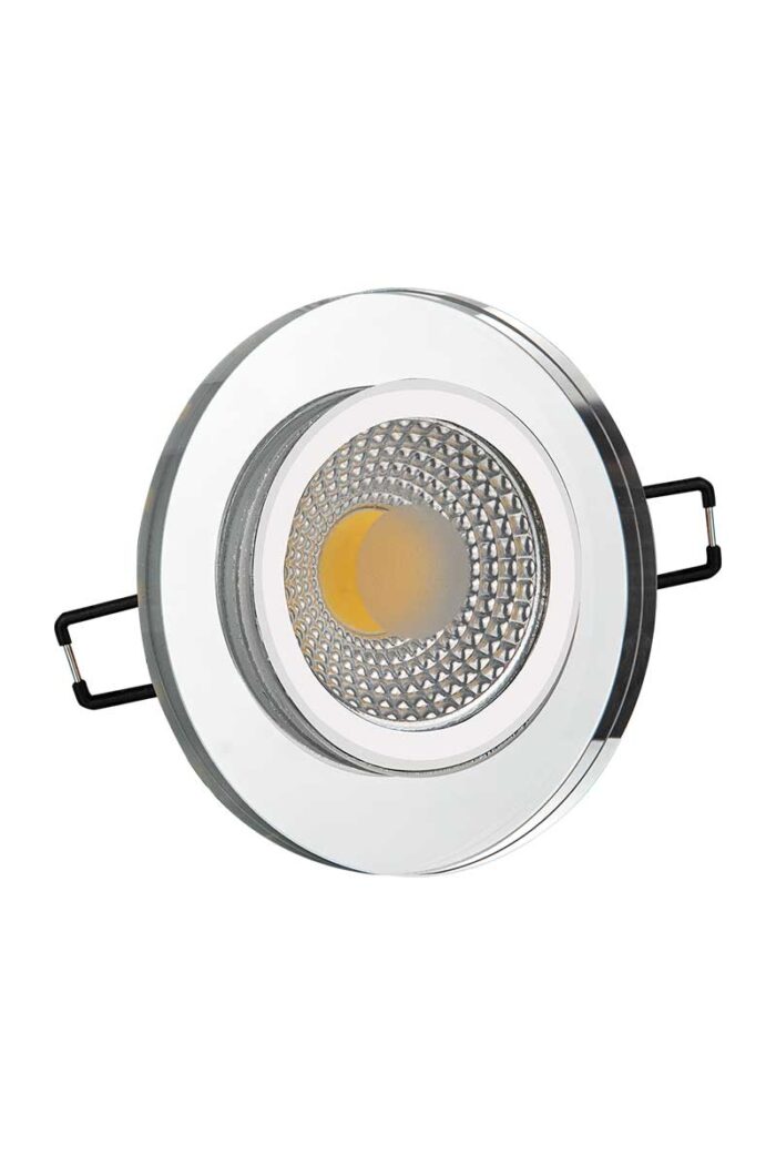 Forlife Fl-1830 5w White-daylight Moscow Glass Spotlight Luminaire - Image 1