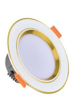 Forlife Fl-2071 G 5w Gold Case Decorative Mix Downlight Luminaire
