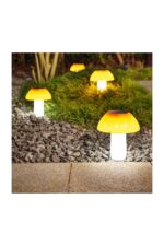 Forlife Fl-3267 G 20w 3200k Daylight Solar Mushroom Lawn Luminaire - Image 2