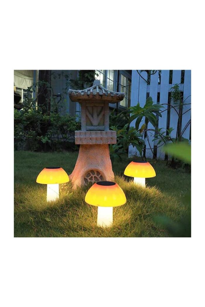 Forlife Fl-3267 G 20w 3200k Daylight Solar Mushroom Lawn Luminaire - Image 3