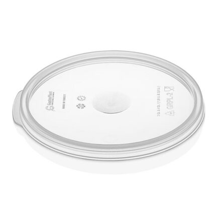 Gastroplast Grpl-6 Round Storage Container Lid, Grp-6/8 Compatible, Transparent