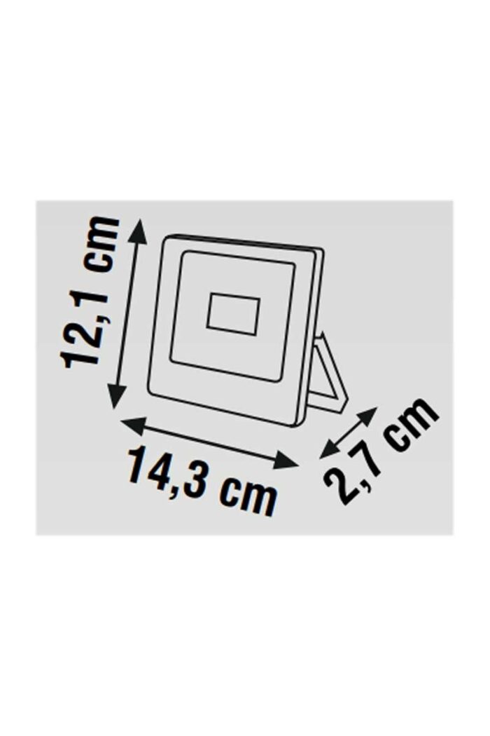 Global K2 Klf611 20w 3000k Daylight Vienna Smd Led Floodlight - Image 2