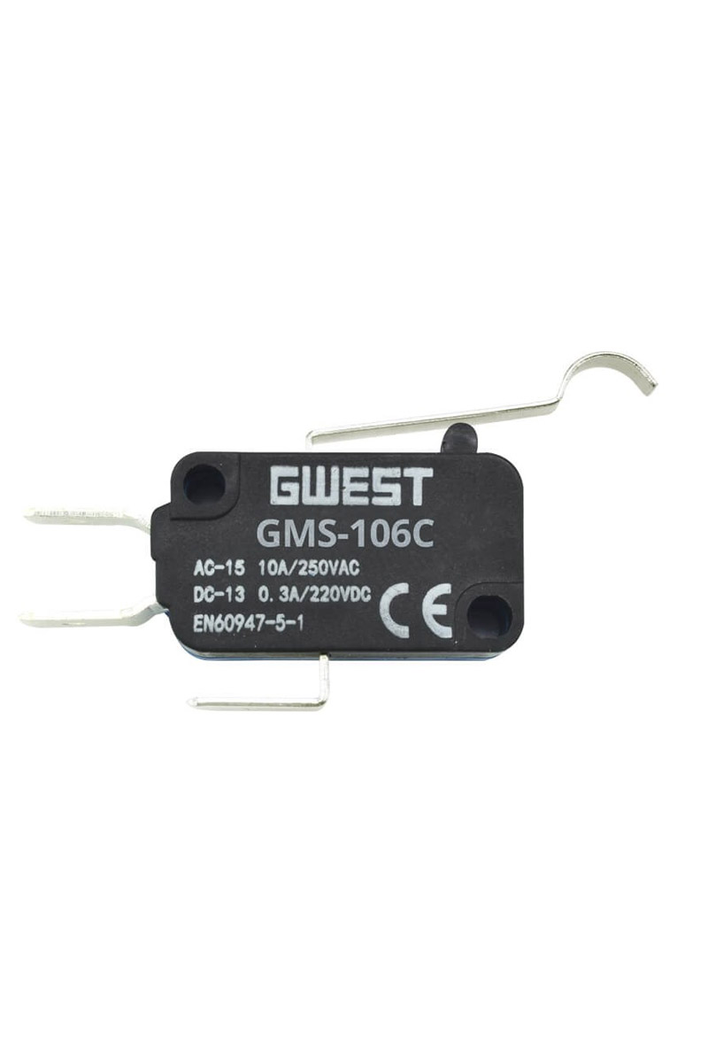 gwest-gms-106c-10a-kivrik-kollu-mikro-switch-421201-31-B Gwest Gms-106c 10a Curved Arm Micro Switch - Image 1