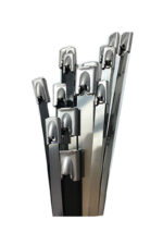 Gwest Mtl 150 St 150x4.6mm 100 Pieces Metal Cable Tie