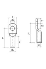Gwest Skp-s 240-12 25 Pieces Standard Type Crimp Cable Lugs - Image 2