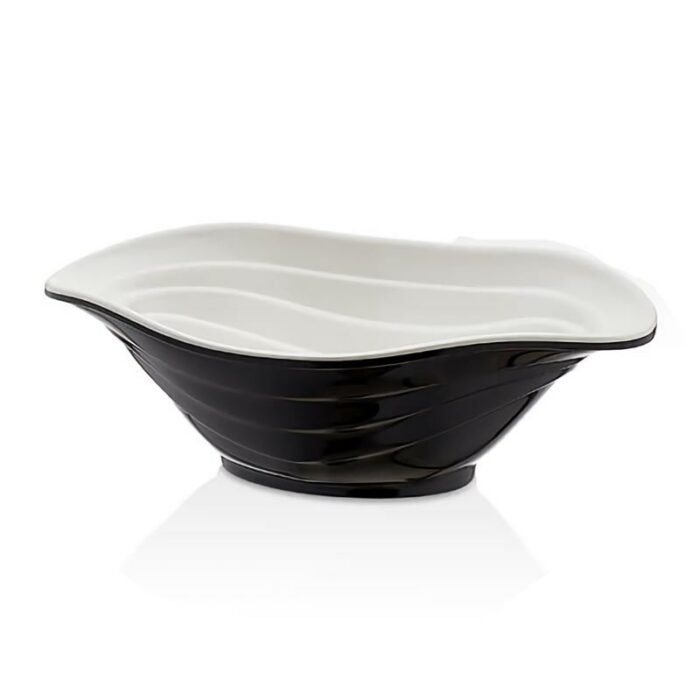 Kulsan Thermoset Duet Bowl, 33x23 Cm, 2 L, Black - Image 1