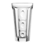 La Rochere Saga Decor Circle Patterned Glass Cocktail Glass, 350 Ml