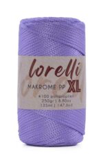 Lorelli Macrame Pp Xl 3mm 130 Lilac - Image 2