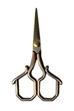 Scissors Sultan Shaped Copper 10 Cm
