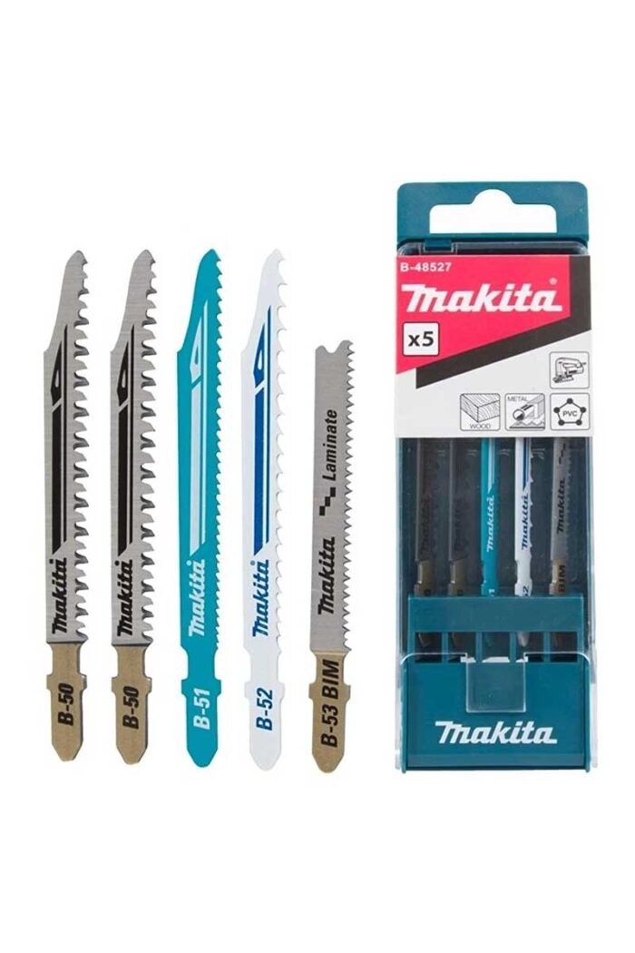 Makita B-48527 5 Pack Jigsaw Blade Set - Image 2