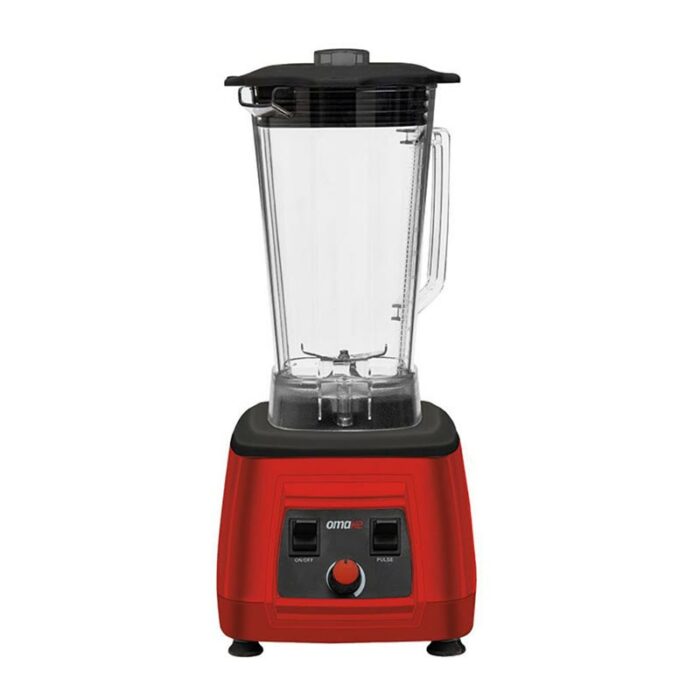 Omake Ice Crusher Manual Bar Blender, 3 L, 2200 W, Red - Image 1