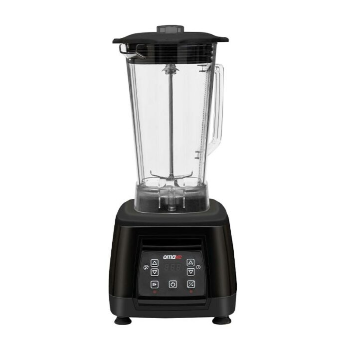 Omake Ice Crusher Digital Bar Blender with Lid Sensor, 3 L, 2200 W, Black - Image 1