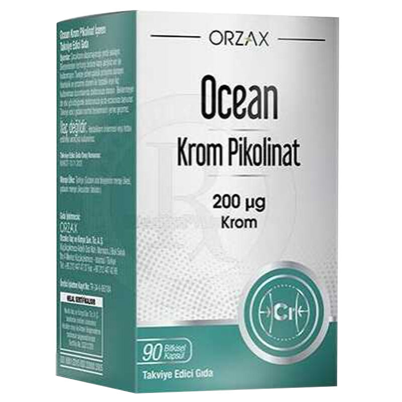 orzax-ocean-krom-pikolinat-90-bitkisel-kapsul-orzax-149483-66-B Orzax Ocean Chromium Picolinate 90 Herbal Capsule - Image 1