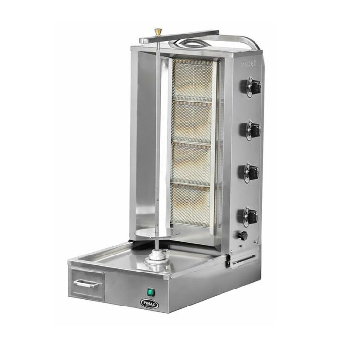 Pimak Bottom Engine Doner Machine, 4 Radians, Natural Gas - Image 1