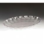 Zicco Zcp-296 Polycarbonate Oval Display Plate, 41.5x29.5x5.5 Cm, ??Transparent - Image 2