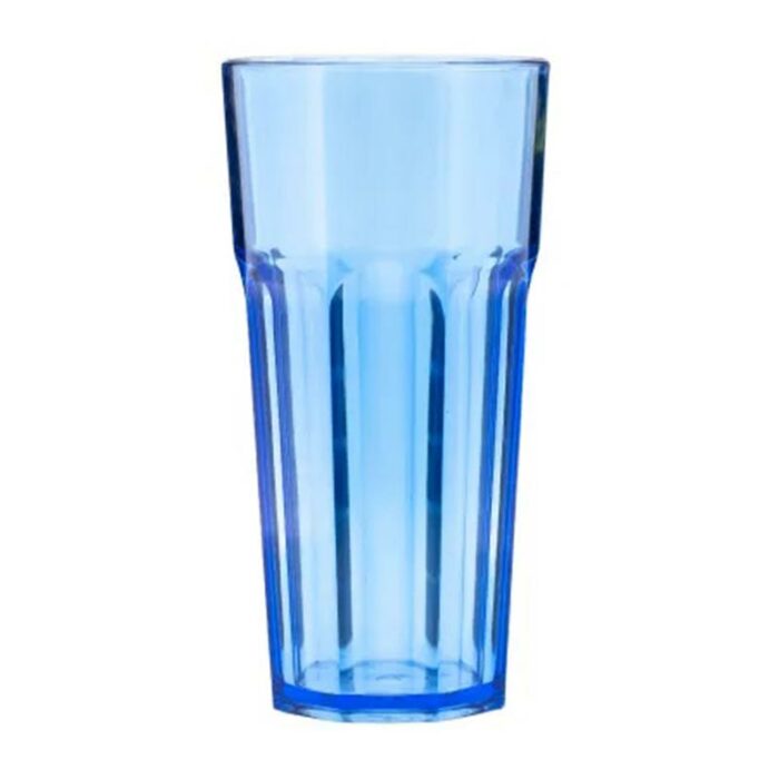 Rubikap Premium Polycarbonate Cup, 360 Ml, Blue - Image 1