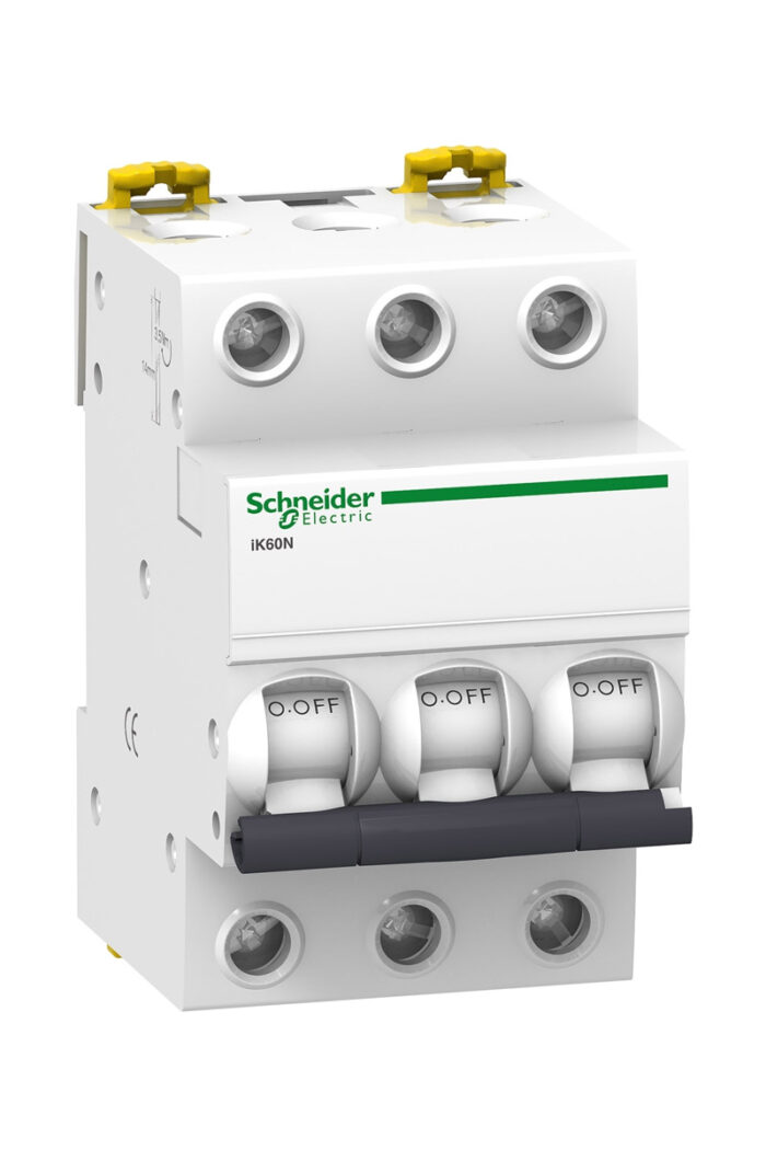 Schneider A9k24363 3k 6ka Type C 3x63a Automatic Fuse - Image 1