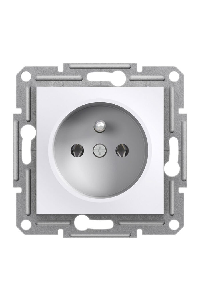 Schneider Eph2870121 16a Asfora White Frameless UPS Socket - Image 1