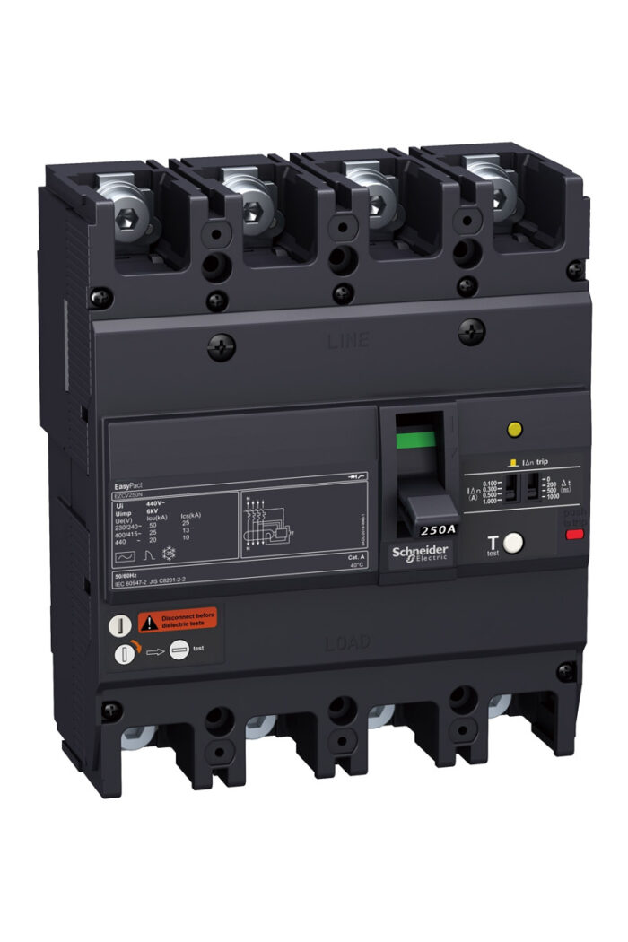Schneider Ezcv250h4125 125a Easypact Series Compact Switch - Image 1