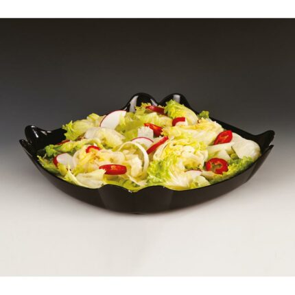 Zicco Zcp-336 Polycarbonate Display Bowl, 35x35 Cm, Black