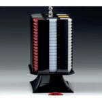 Zicco Zcp-477 Polykarb?n Rotary Sauce Bowl Stand, 20x20x42 Cm - Image 3